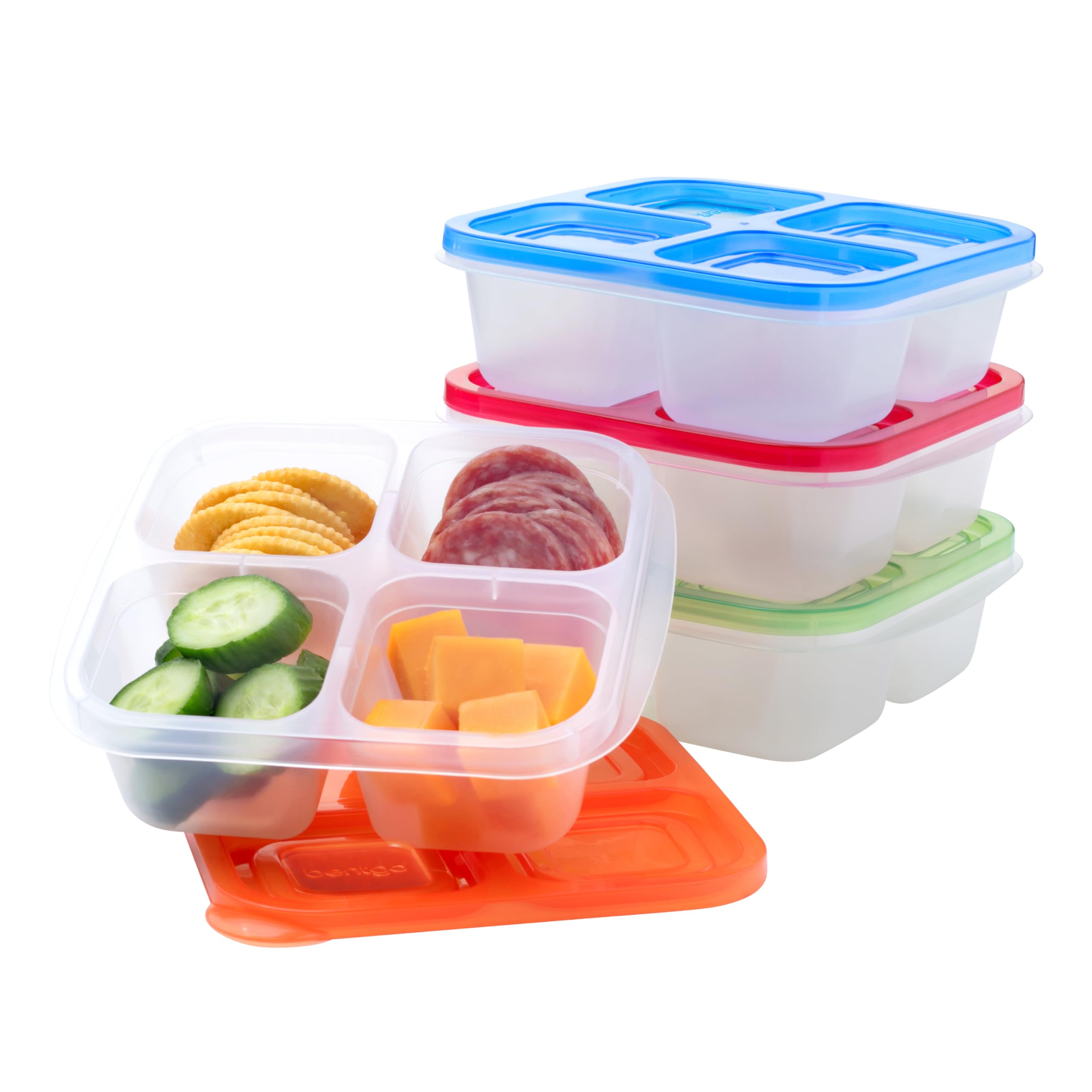 BOUNDARIES / 4枚セット Amazon.com: Bentgo Easyboxes 4-Compartment Snack Containers - 8